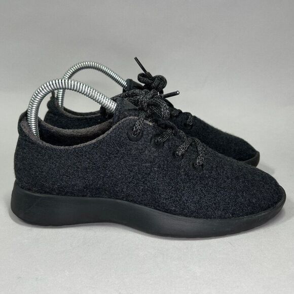 Allbirds Women's Size 7 Black Wool Runners Running Shoes - Picture 1 of 10